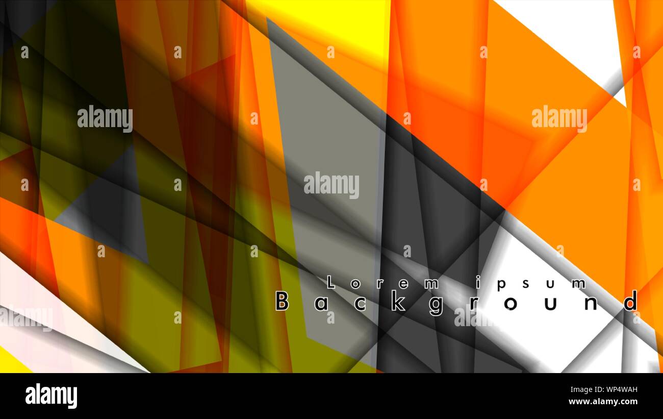 Abstract vector background design Rectangular tube element vector ...