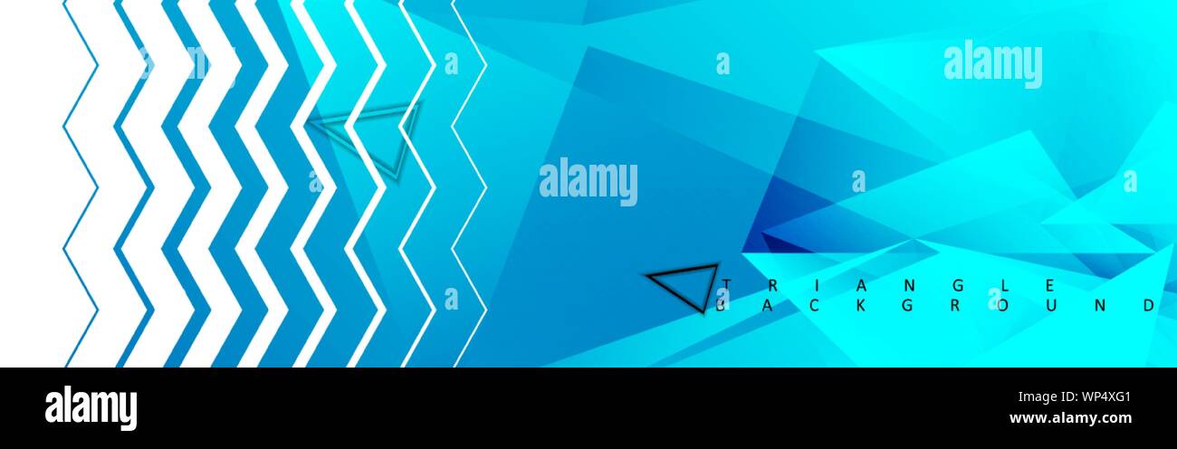 Abstract vector triangle background with colorful gradient. Vector EPS ...