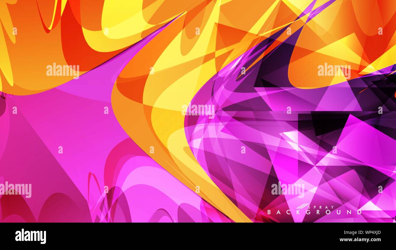 Abstract Background Color Watercolor Vector Vector Mix Color