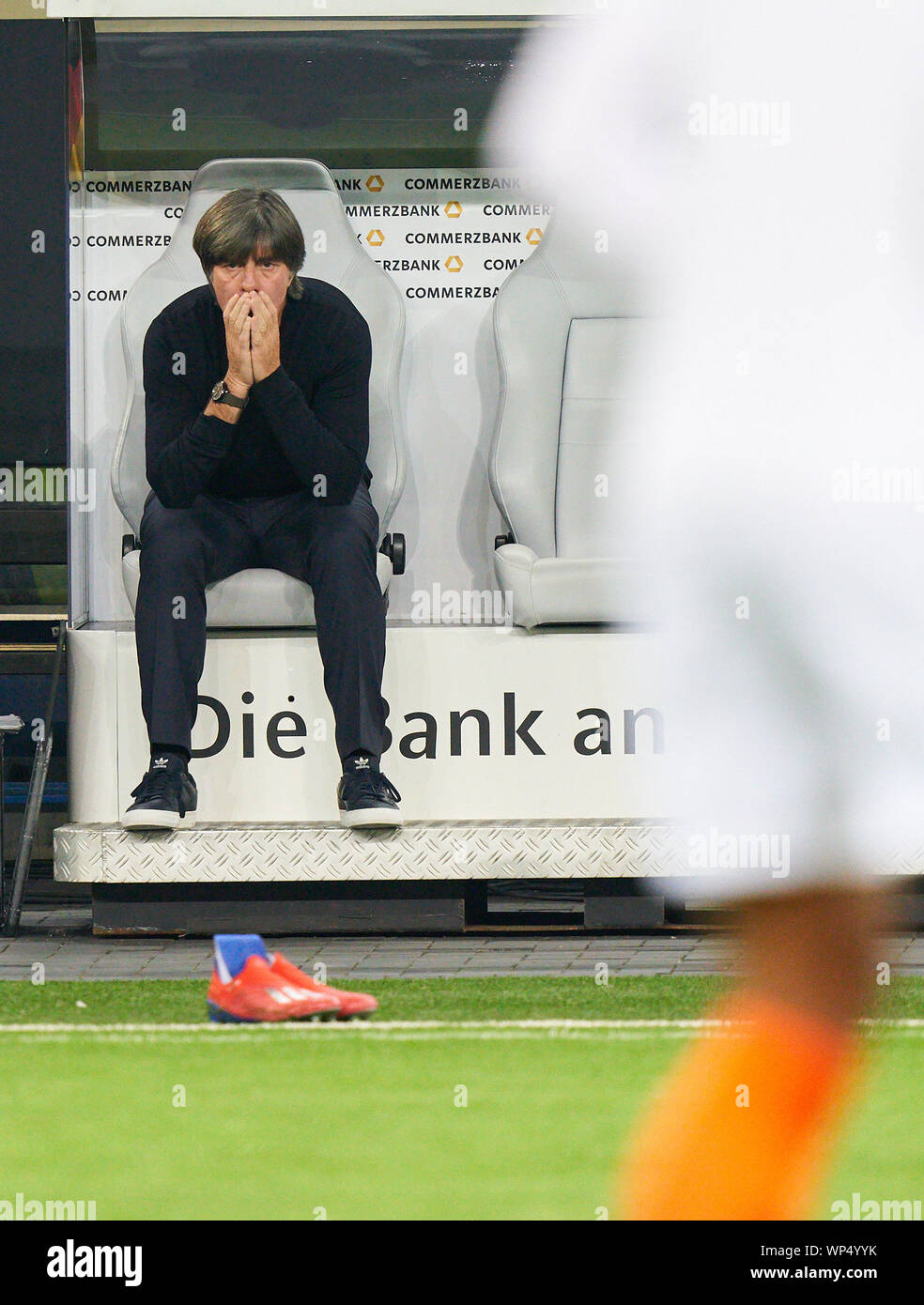 Hamburg, Germany. 06th Sep, 2019. DFB headcoach Joachim Jogi LOEW, LÖW, GERMANY - NETHERLANDS 2-4 Football  Euro 2021 qualification Season 2019/2020,  EM-Qualifikation Group C Hamburg, Germany, September 06, 2019. © Peter Schatz / Alamy Live News Stock Photo