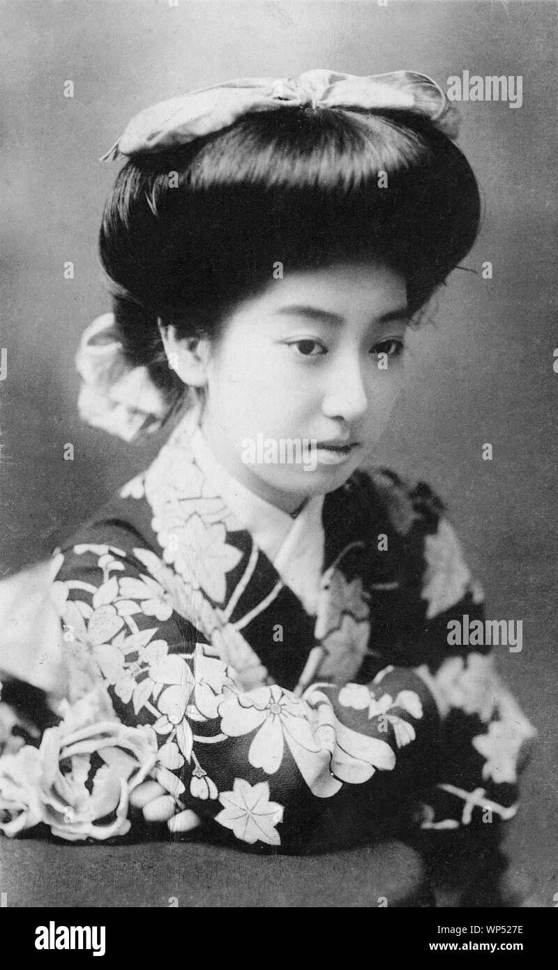 Geisha Hairstyles Stock Photos Geisha Hairstyles Stock Images