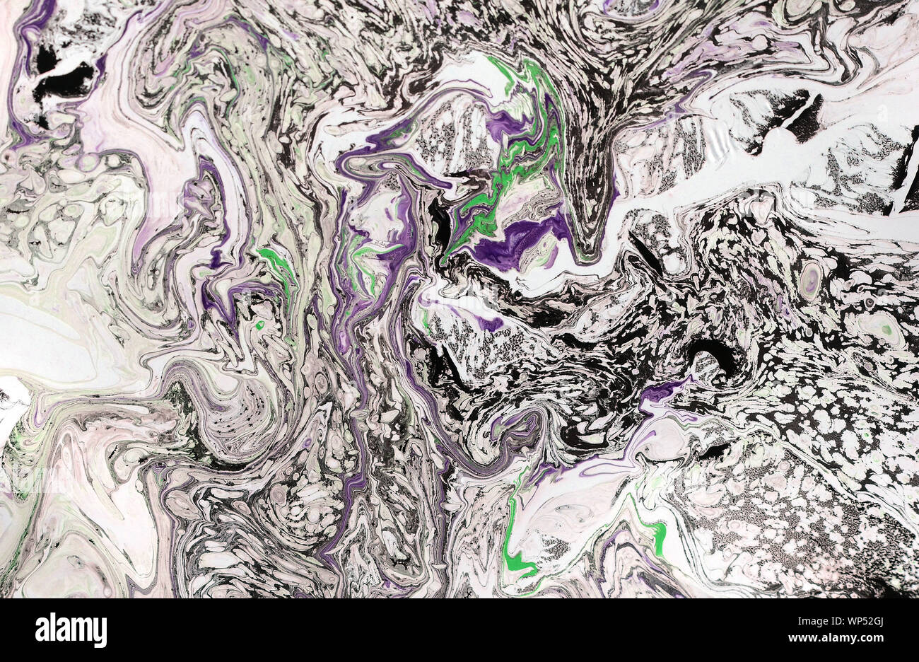 Abstract acrilic painting with color cells Stock Photo - Alamy
