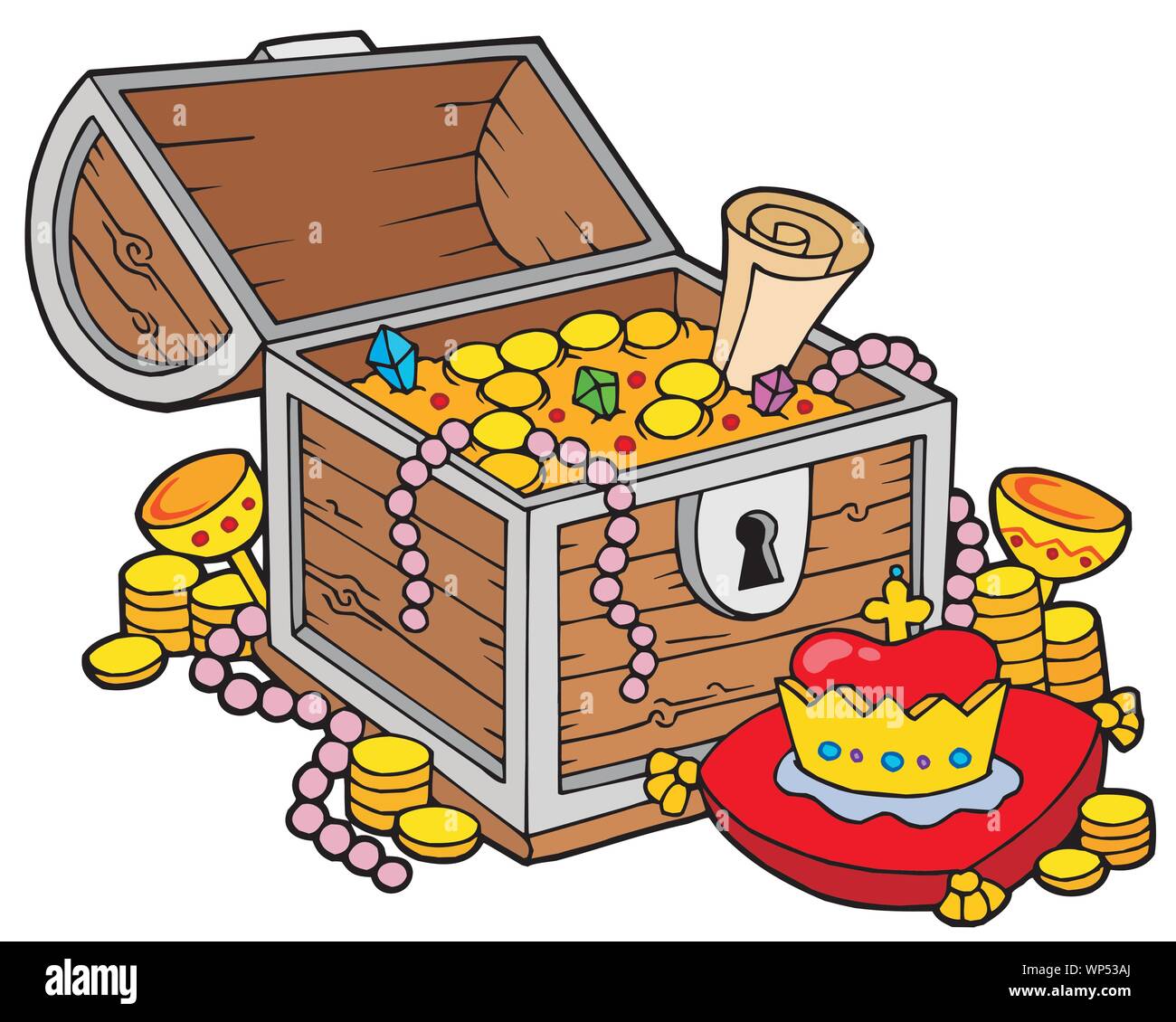 treasure box clipart