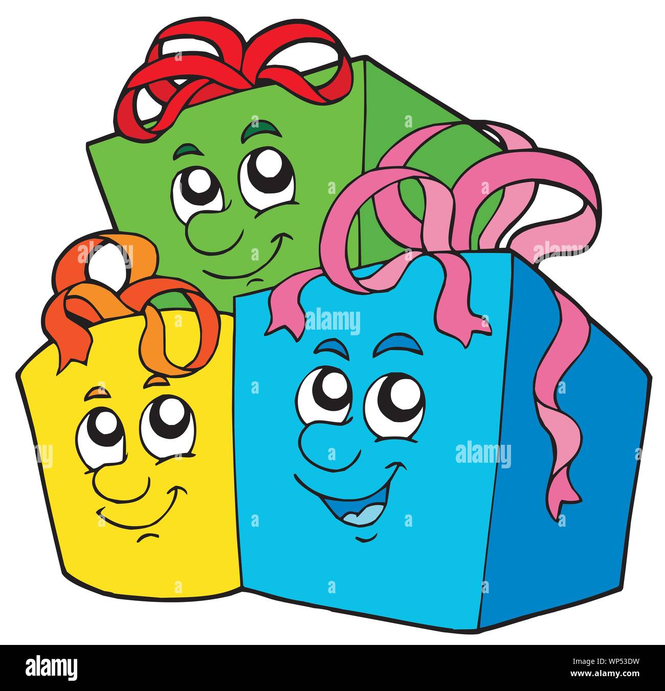 Pile of cute gifts Stock Vector Image & Art Alamy