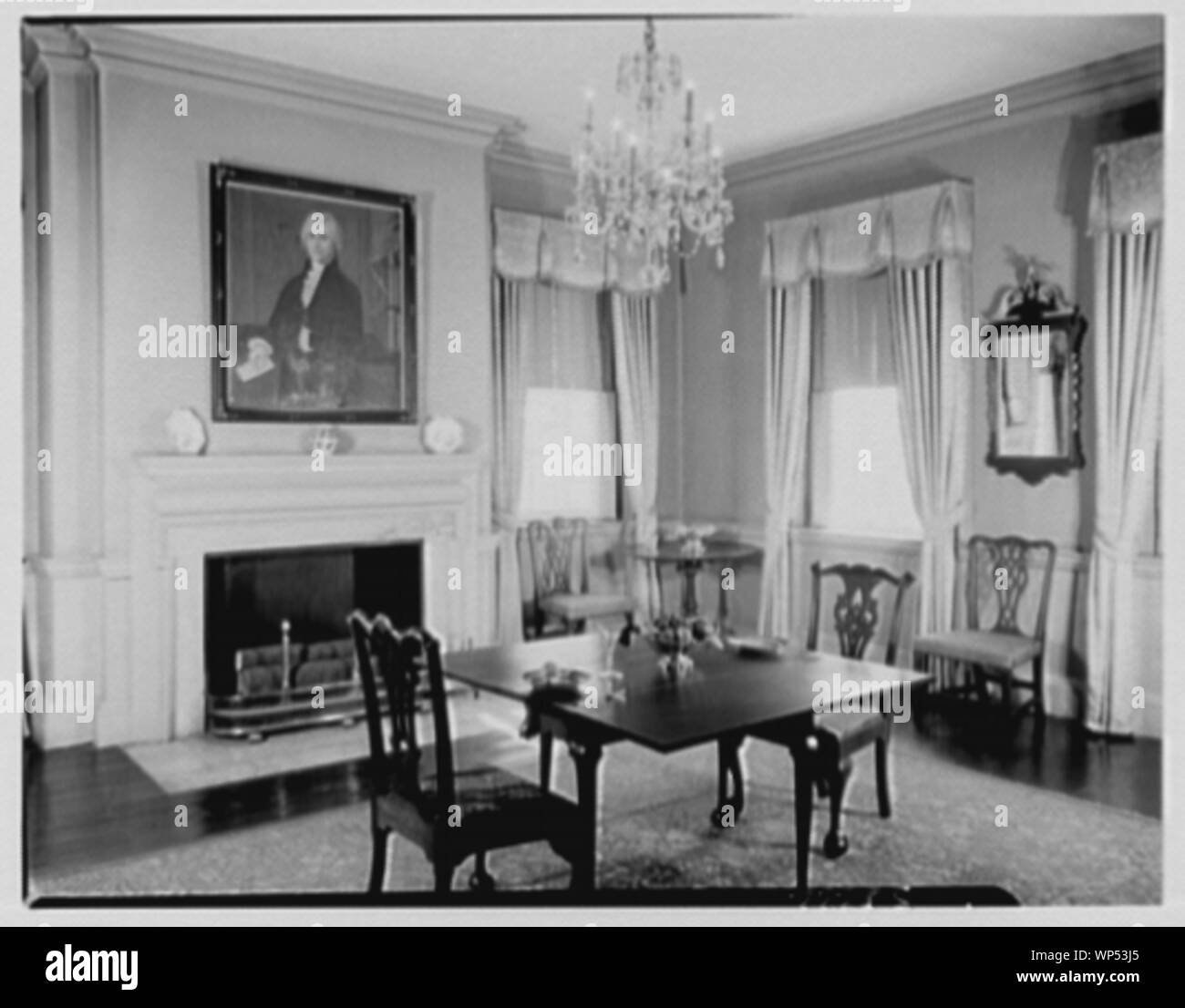 Jumel Mansion, Jumel Terrace, Washington Heights, New York Stock Photo