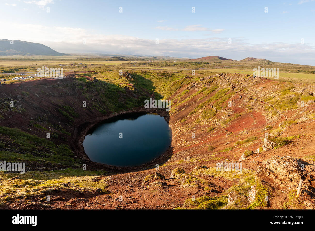 Kerið crater, Iceland Stock Photo - Alamy