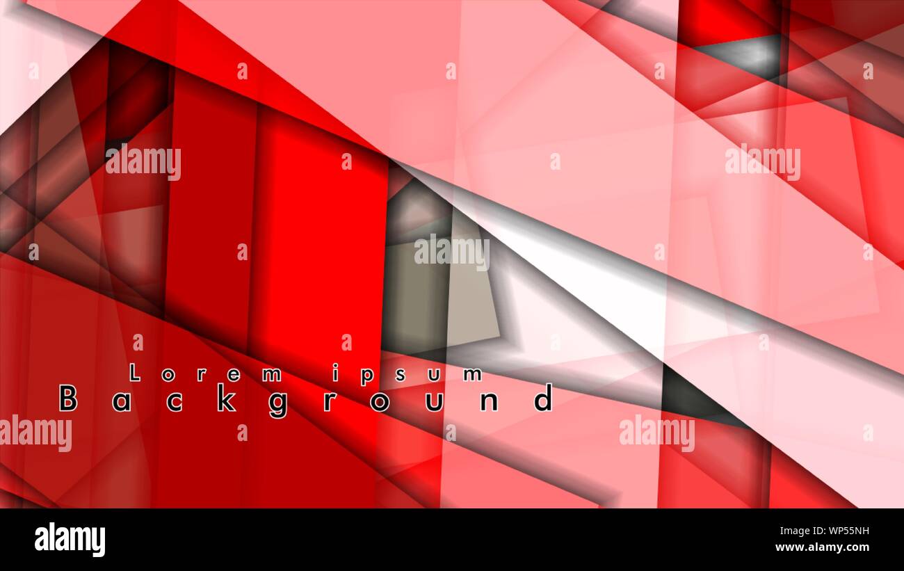 Abstract vector background design Rectangular tube element vector ...
