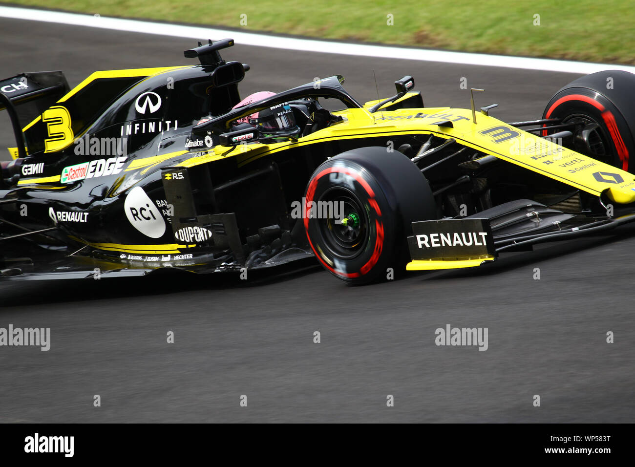 Monza (MB), Italy. 07th Sep, 2019. DANIEL RICCIARDO (AUS) RENAULT SPORT F1 TEAM RS19 during Grand Prix Heineken Of Italy 2019 - Friday - Free Practice 1 And 2 - Formula 1 Championship - Credit: LPS/Alessio De Marco/Alamy Live News Stock Photo