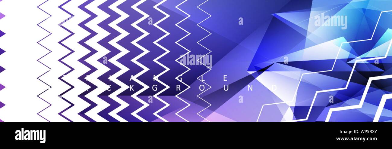 Abstract vector triangle background with colorful gradient. Vector EPS ...