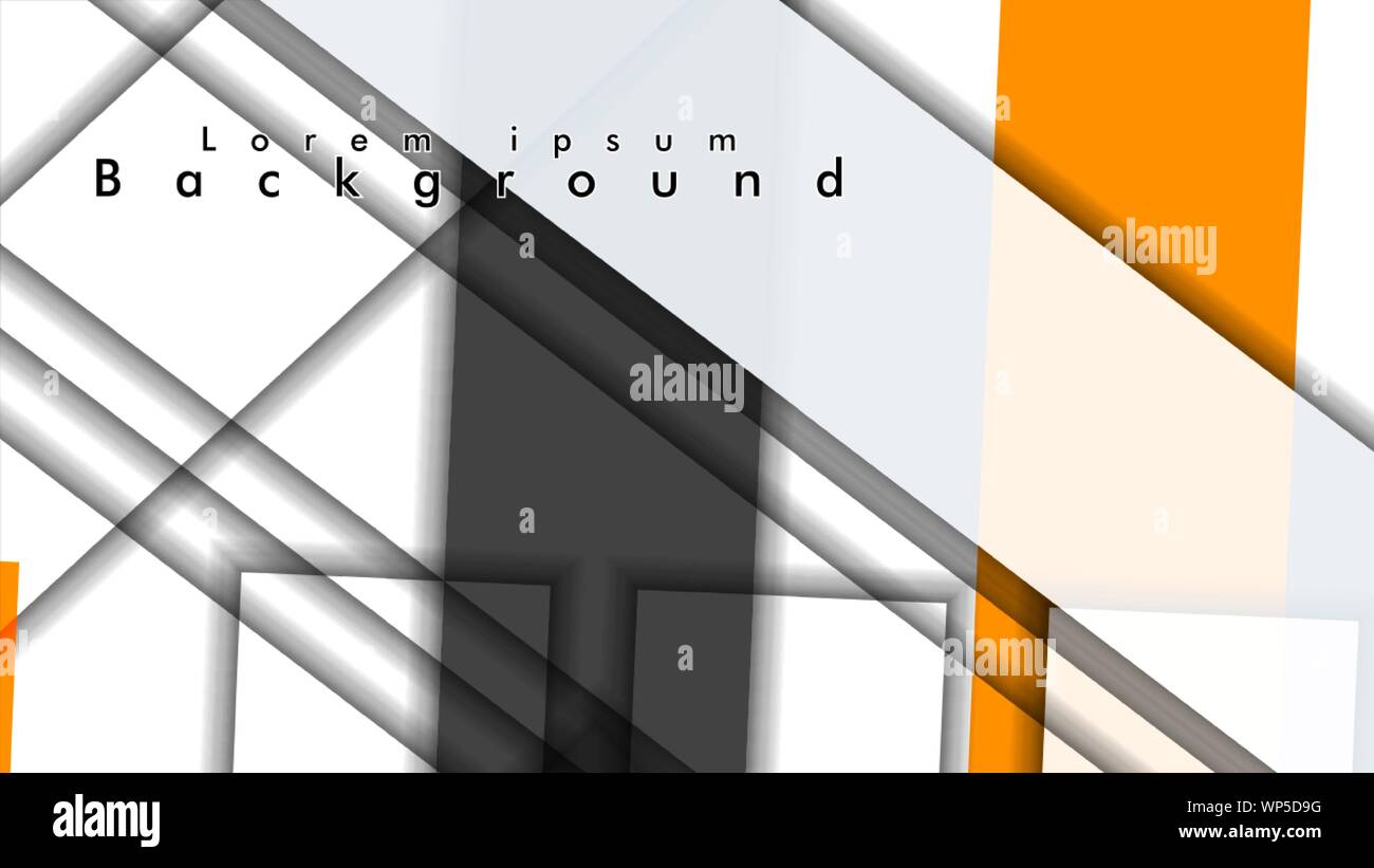 Abstract vector background design Rectangular tube element vector ...