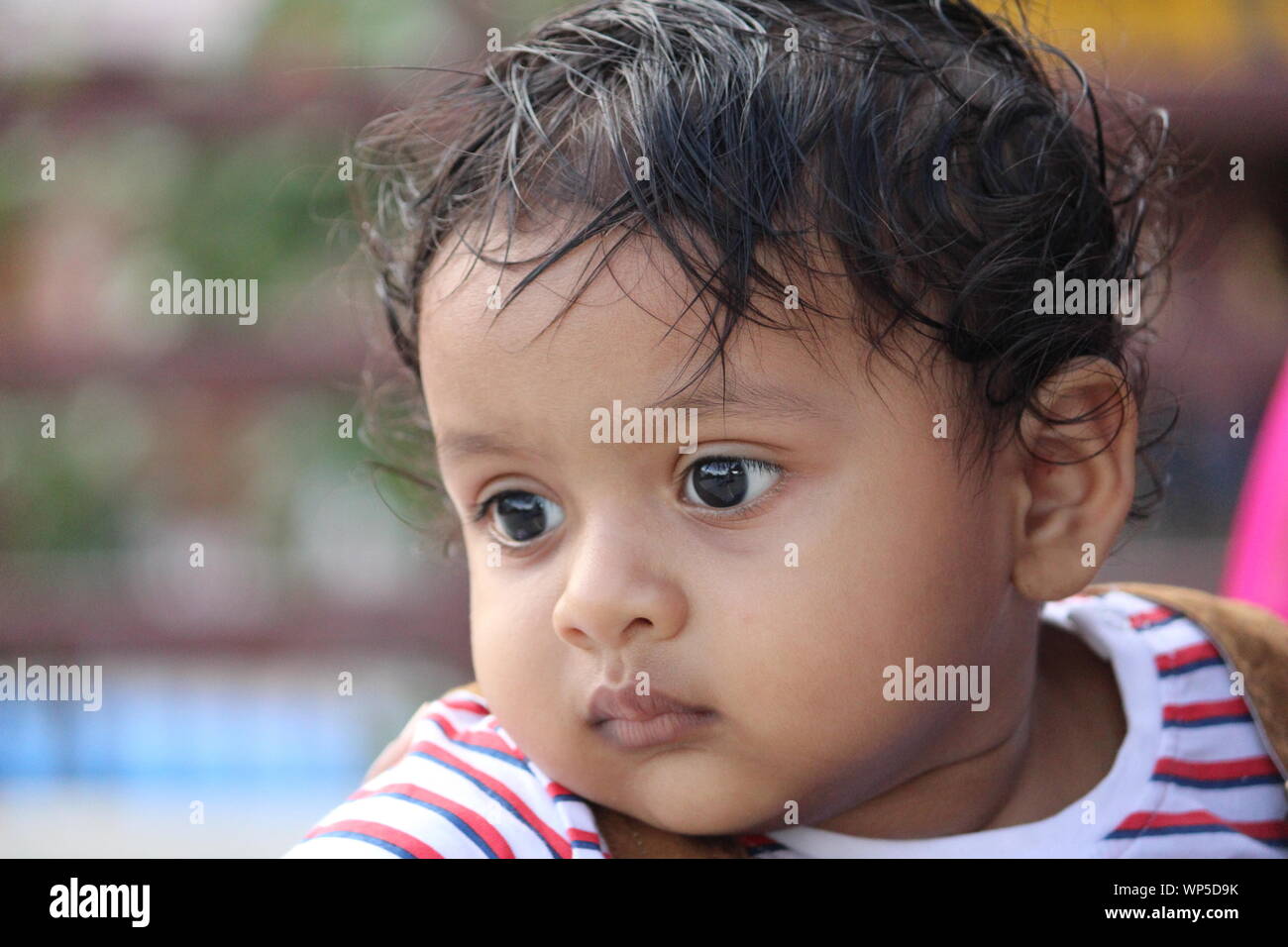 Cute Baby Face Stock Photo