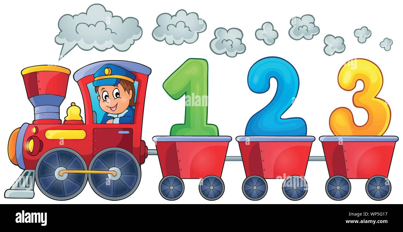 Train with three numbers Stock Vector Image & Art - Alamy Train with three numbers Stock Vector Image & Art - Alamy