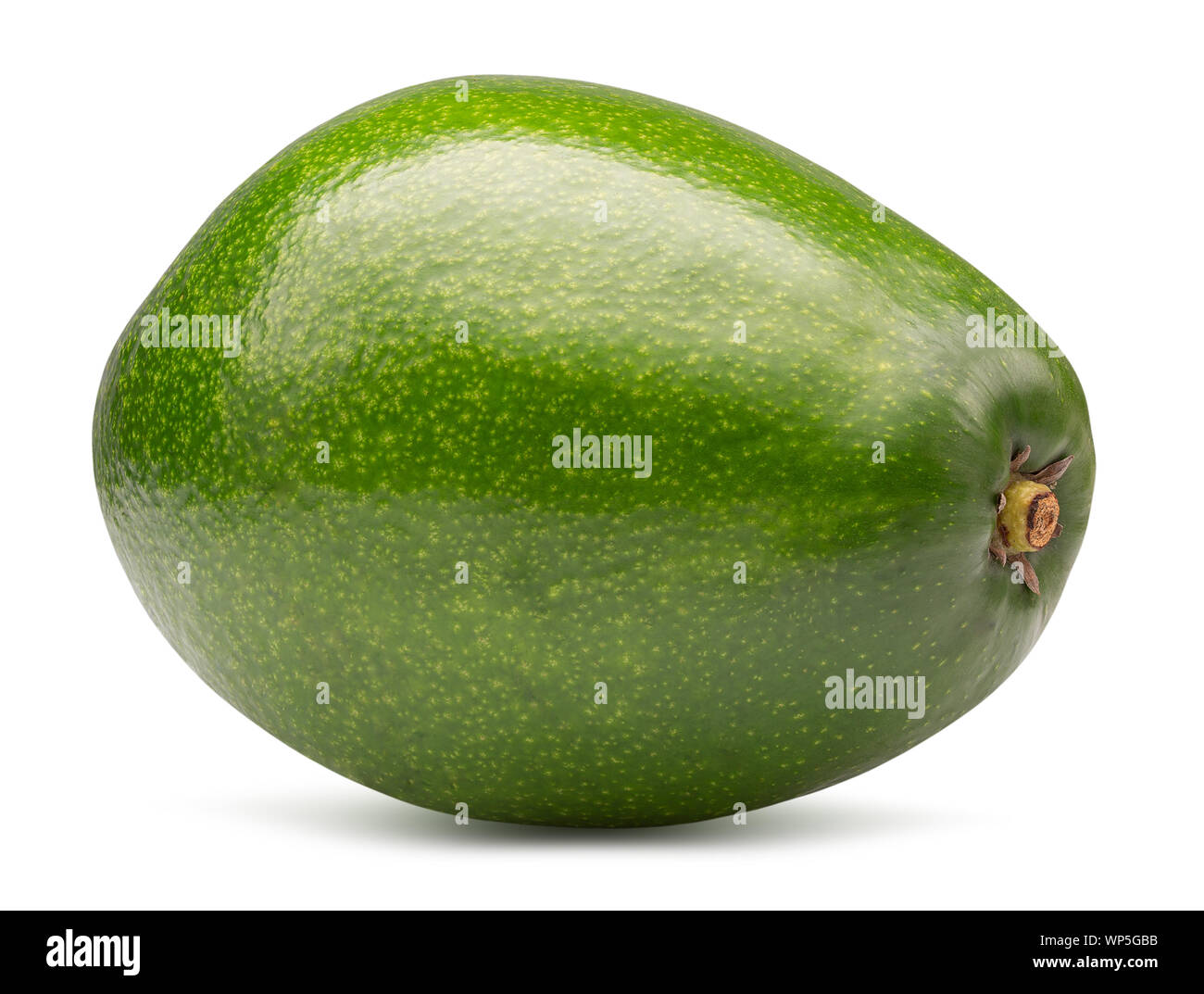 avocado isolated on a white background. Stock Photo