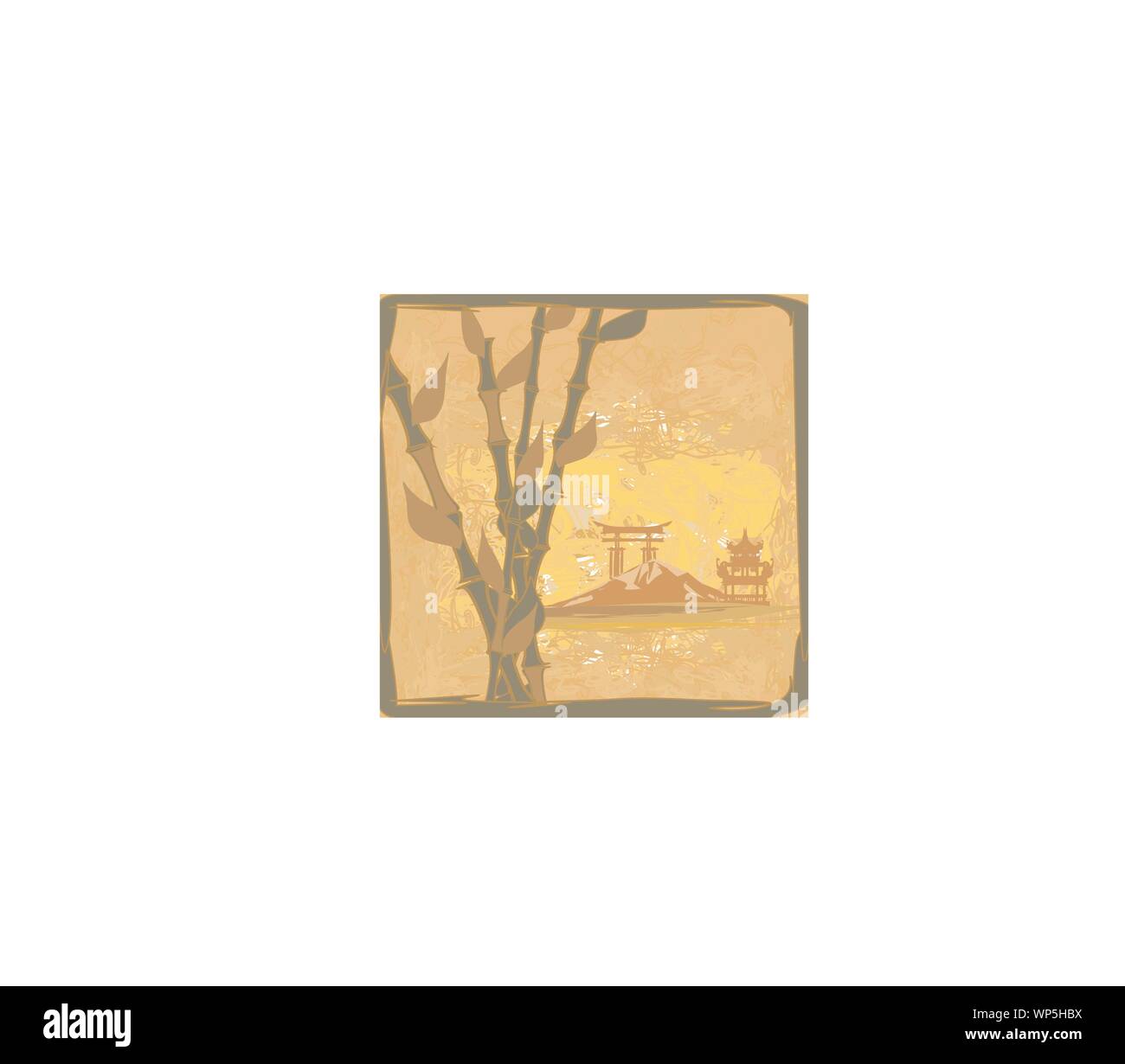 Vector Japanese Paper Japanese paper vector vectors hi-res stock photography and images - Alamy