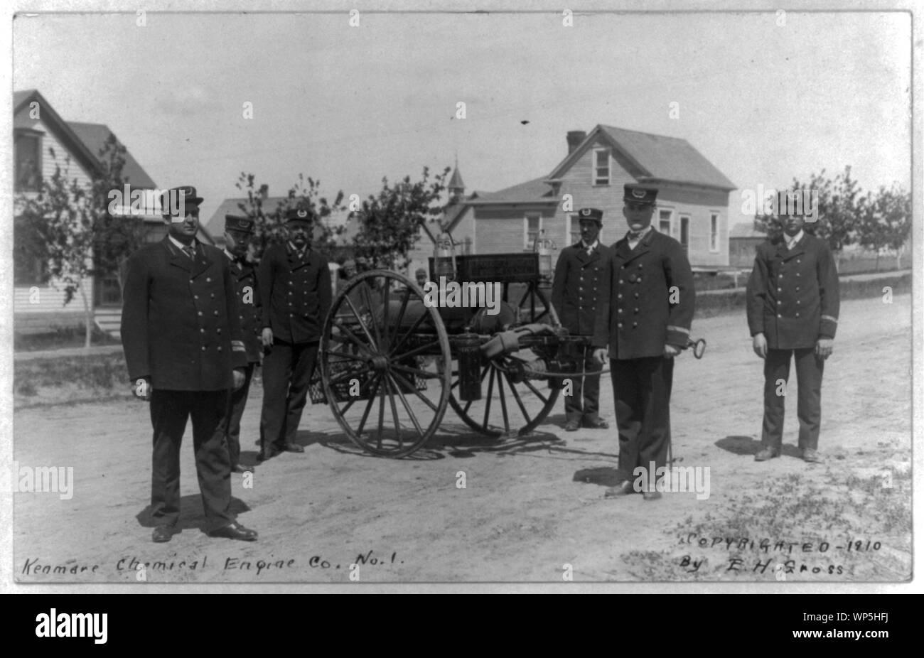 Kenmare [North Dakota] Chemical Engine Co. No. 1 Stock Photo Alamy