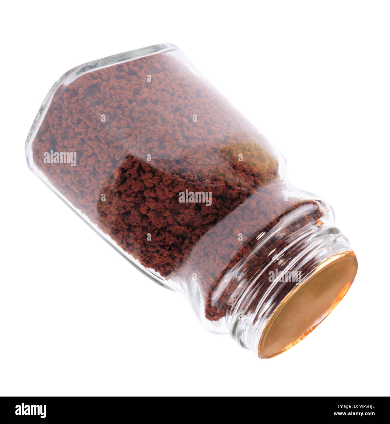 Jar of Instant Coffee Isolated Stock Photo Alamy