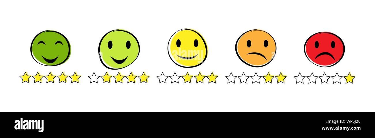 Set of emotional icons, simple flat design Stock Vector Image & Art - Alamy
