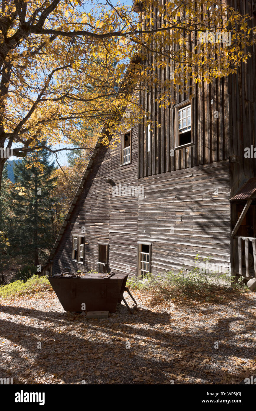 Kentucky Mine and Museum in Sierra City, California Stock Photo