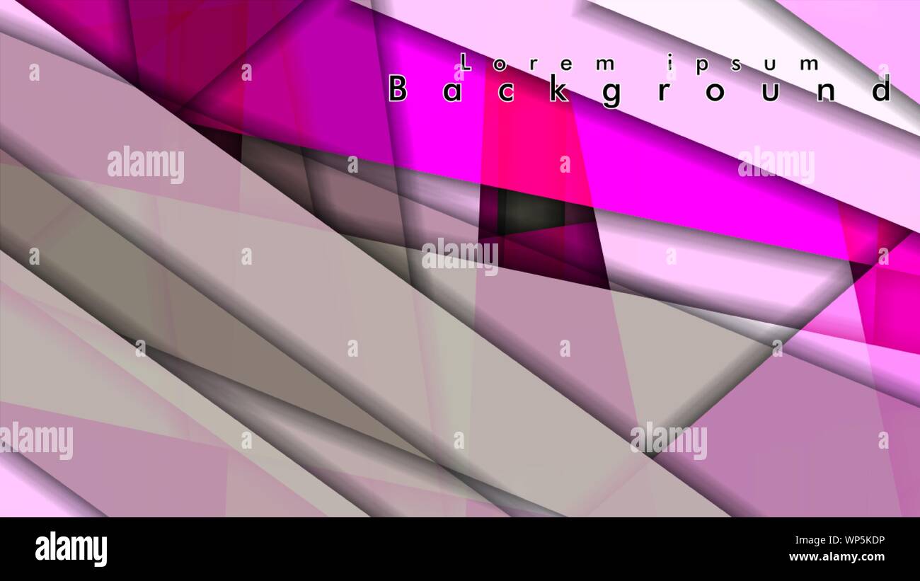 Abstract vector background design Rectangular tube element vector ...