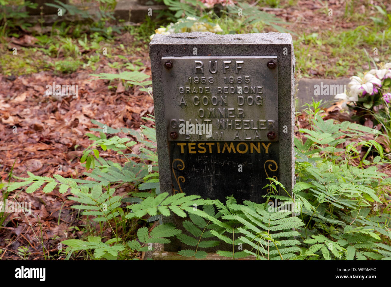 Key Underwood Coon Dog Memorial Graveyard, Colbert County, Alabama