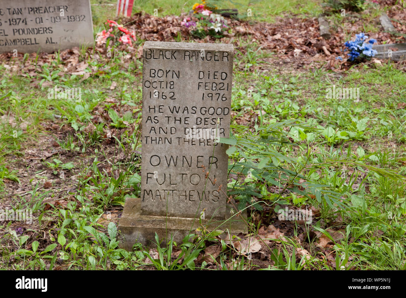 Key Underwood Coon Dog Memorial Graveyard, Colbert County, Alabama