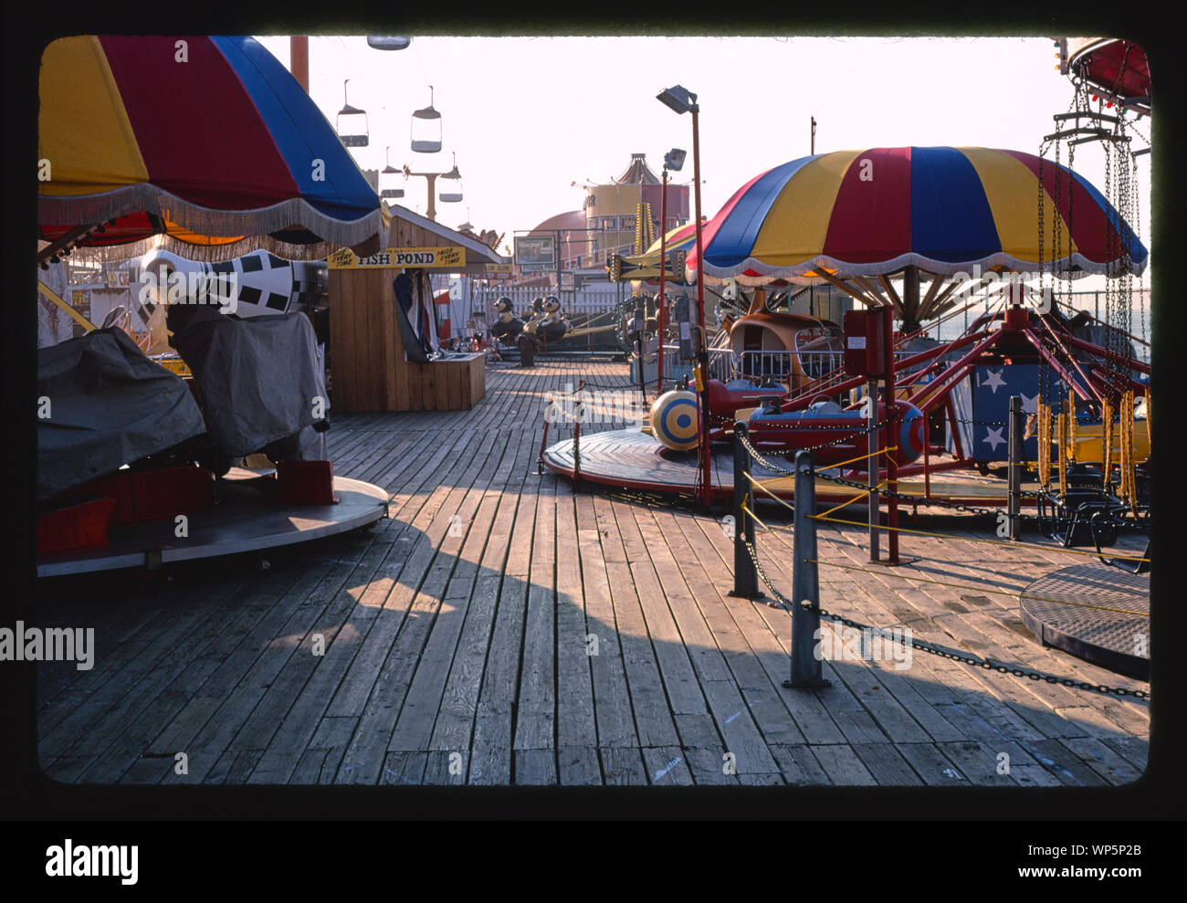 Kiddy rides, Seaside Heights, New Jersey Stock Photo