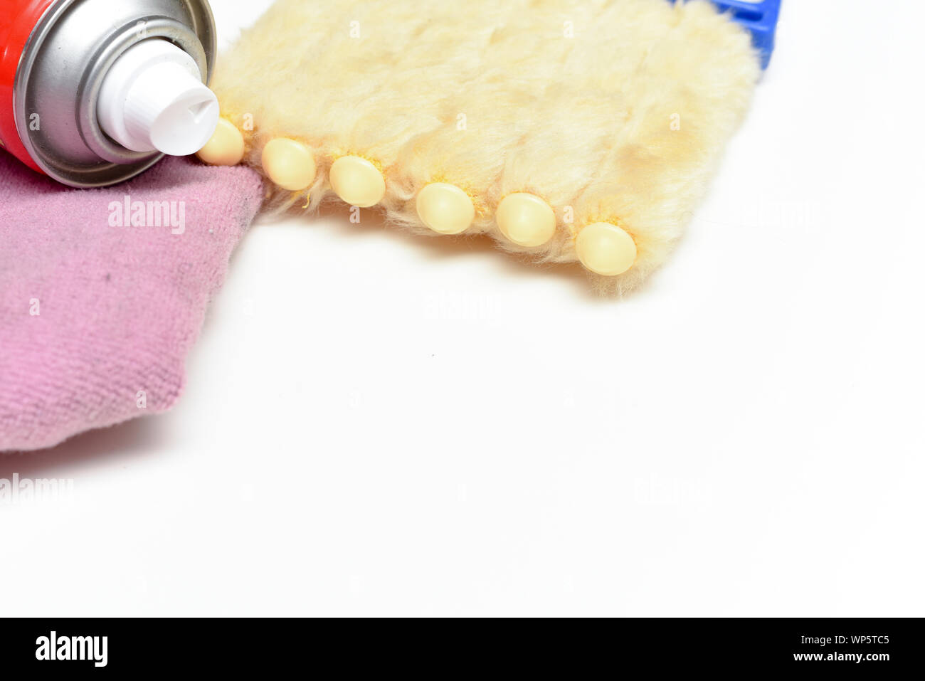 Cleaning products for dusting polishing and household chores around the