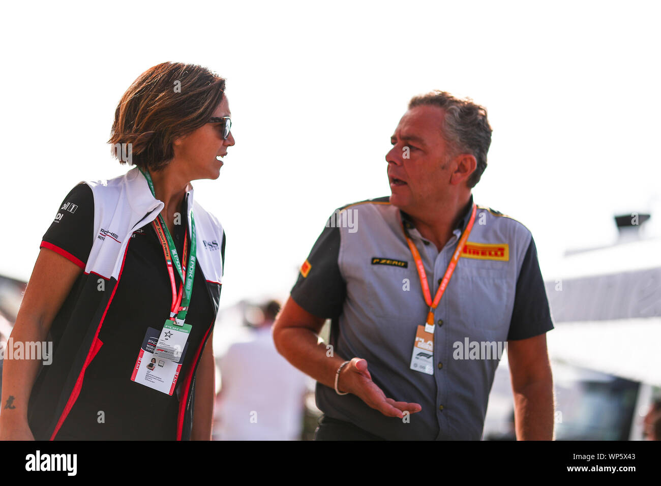 Mario Isola, Pirelli tecnical director, Italian GP, Monza 5-8 September 2019 Stock Photo