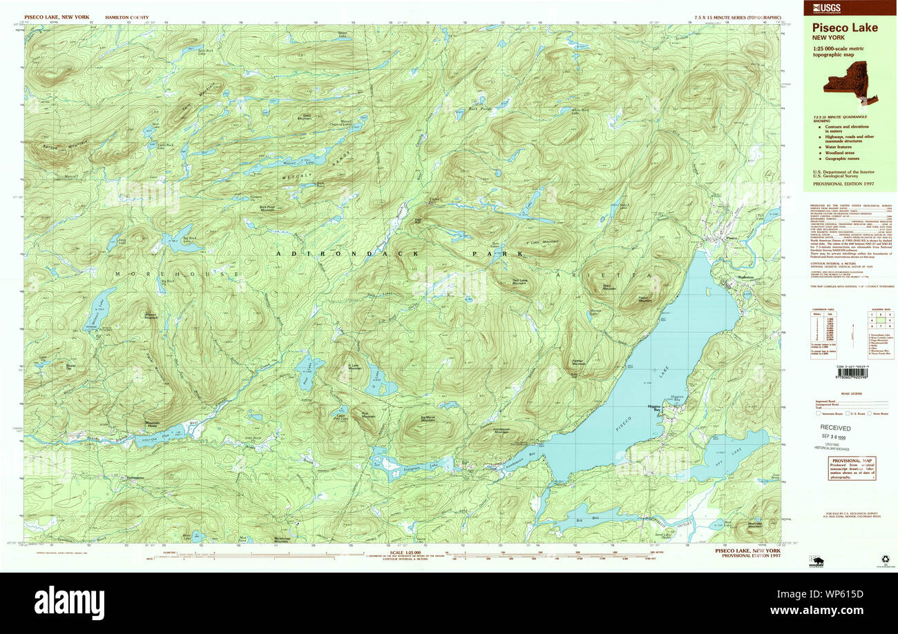 New York NY Piseco Lake 136810 1997 25000 Restoration Stock Photo Alamy