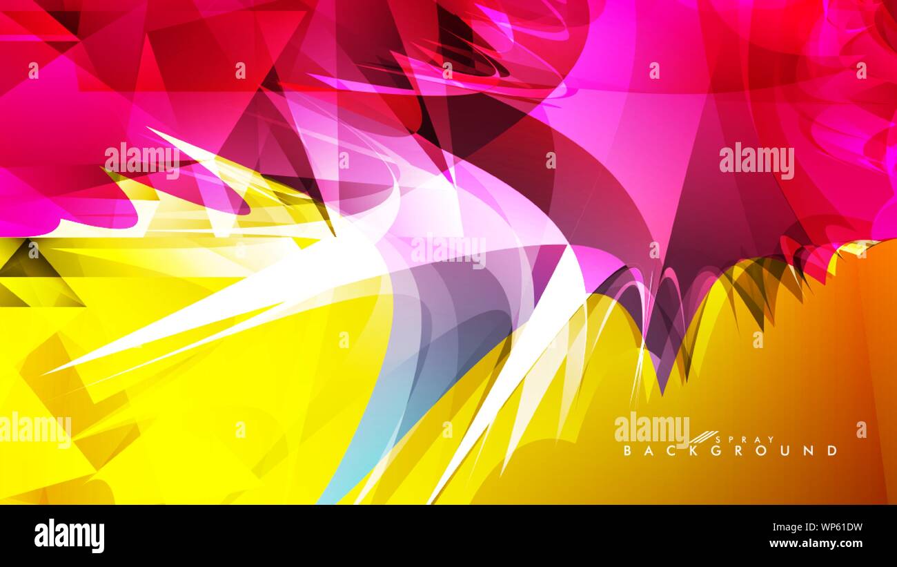 Abstract Background Color Watercolor Vector Vector Mix Color