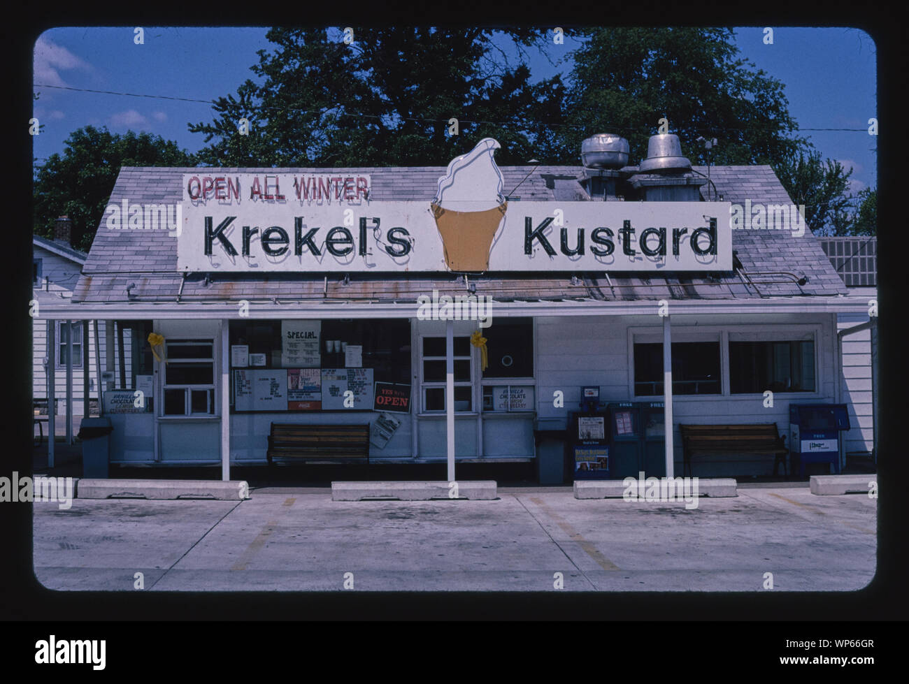 Krekel's Custard, Decatur, Illinois Stock Photo Alamy