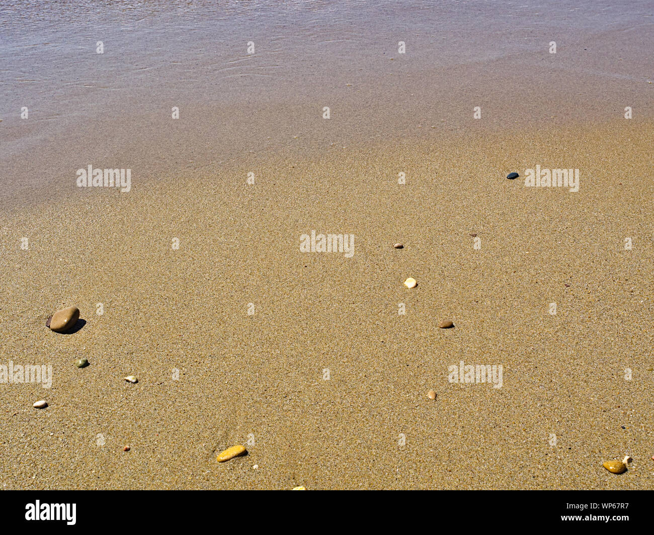 Close up pebbles on sandy hi-res stock photography and images - Alamy