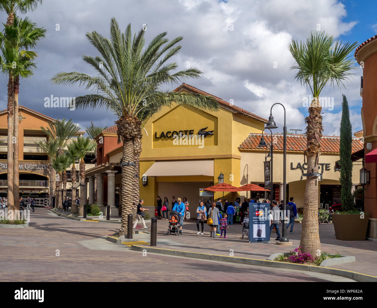 Desert Hills Premium Outlet Mall on November 15, 2015 in Cabazon