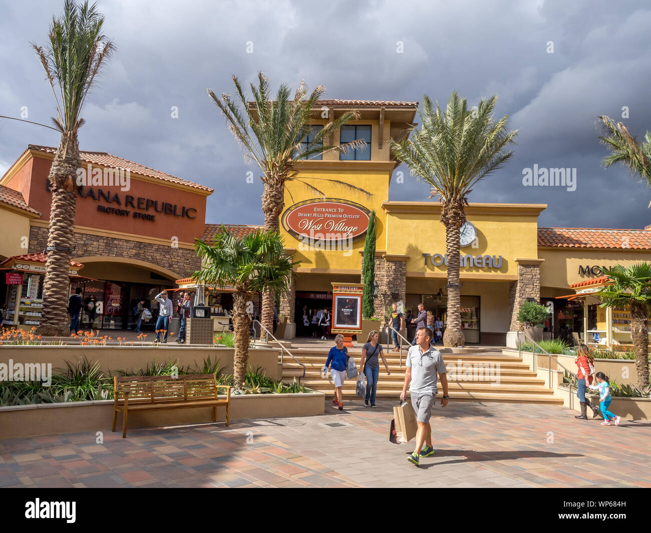 Desert Hills Premium Outlet Mall on November 15, 2015 in Cabazon ...