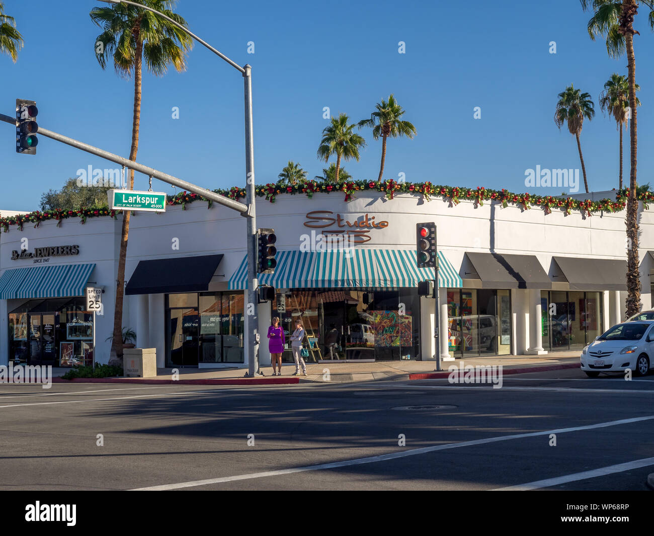 Known as the Rodeo Drive of the Desert, El Paseo Shopping District