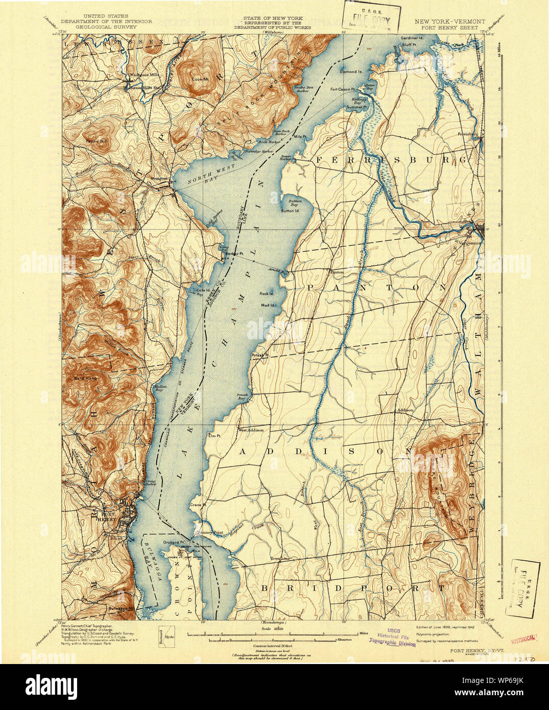 Port henry map hires stock photography and images Alamy