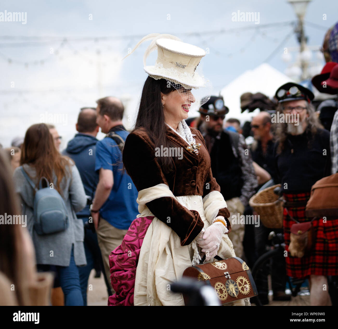 Eastbourne East Sussex Uk 7th September 19 Eastbourne Steampunk Festival Returns To This Seaside Town To Entertain Visitors And Residents Over Two Days Credit Alan Fraser Stock Photo Alamy