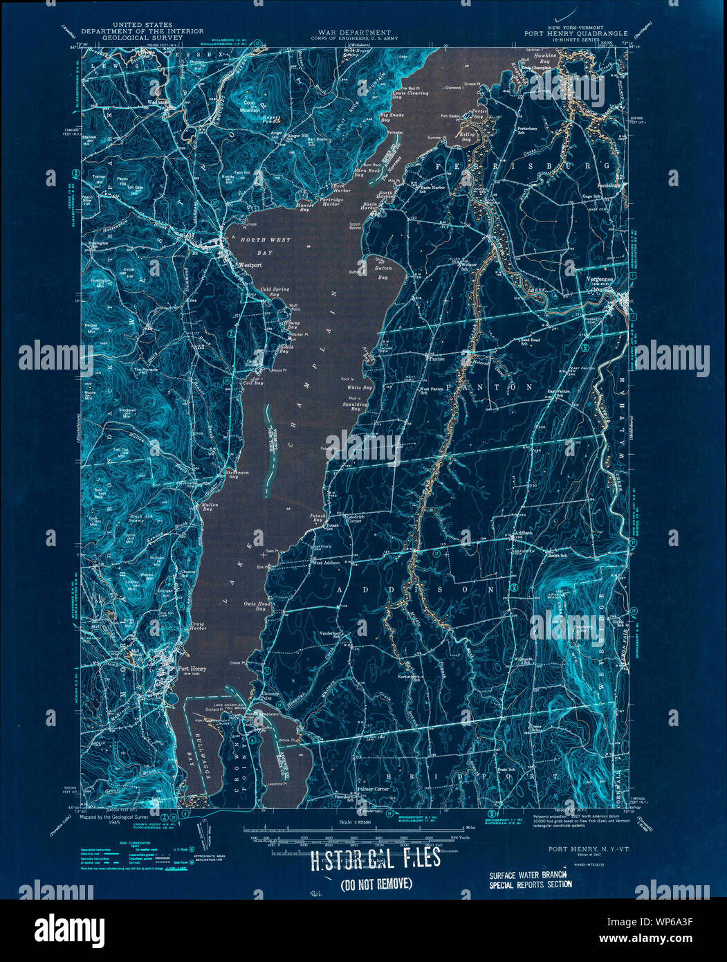 Port henry map hires stock photography and images Alamy