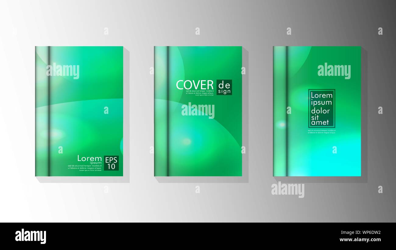Vector collection of book cover backgrounds for brochures, leaflets ...