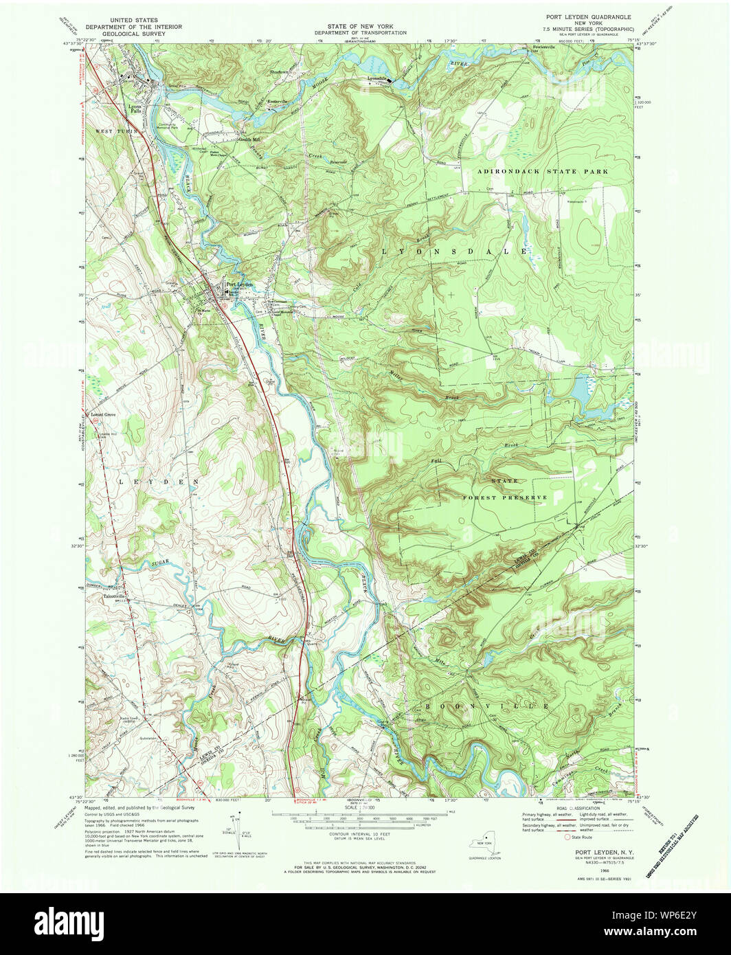 New York NY Port Leyden 129118 1966 24000 Restoration Stock Photo Alamy