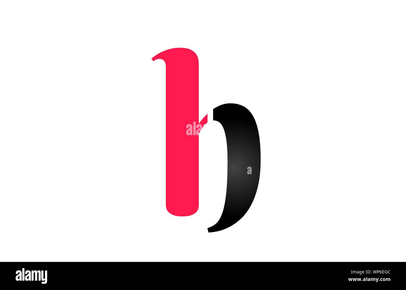 h alphabet letter logo design suitable for a company or business. Pink ...