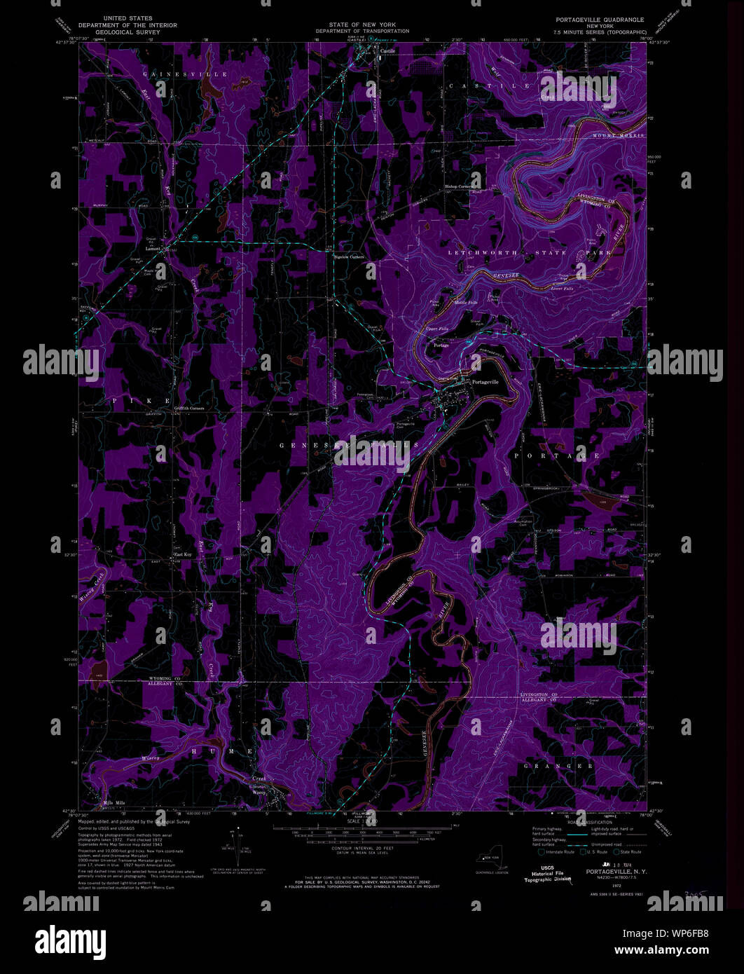 Portageville map hires stock photography and images Alamy