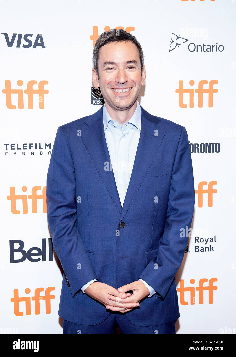 TORONTO, ONTARIO - SEPTEMBER 07: Andy Greenwald attends the 'Briarpatch' premiere during the 2019 Toronto International Film Festival at TIFF Bell Lightbox on September 07, 2019 in Toronto, Canada. Photo: PICJER/imageSPACE/MediaPunch Stock Photo