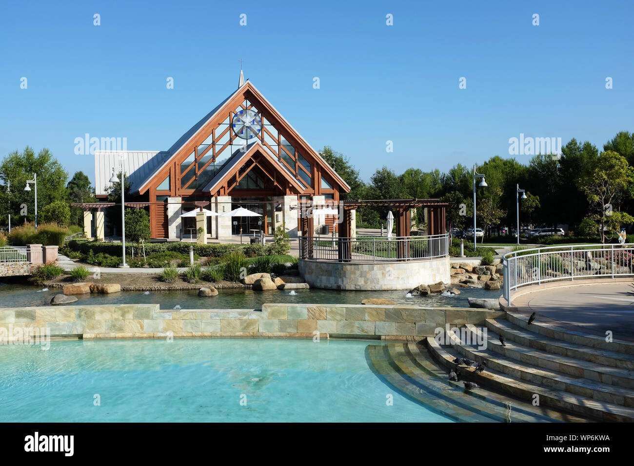 IRVINE, CALIFORNIA SEPT 7, 2019 The Chapel and Baptistery at