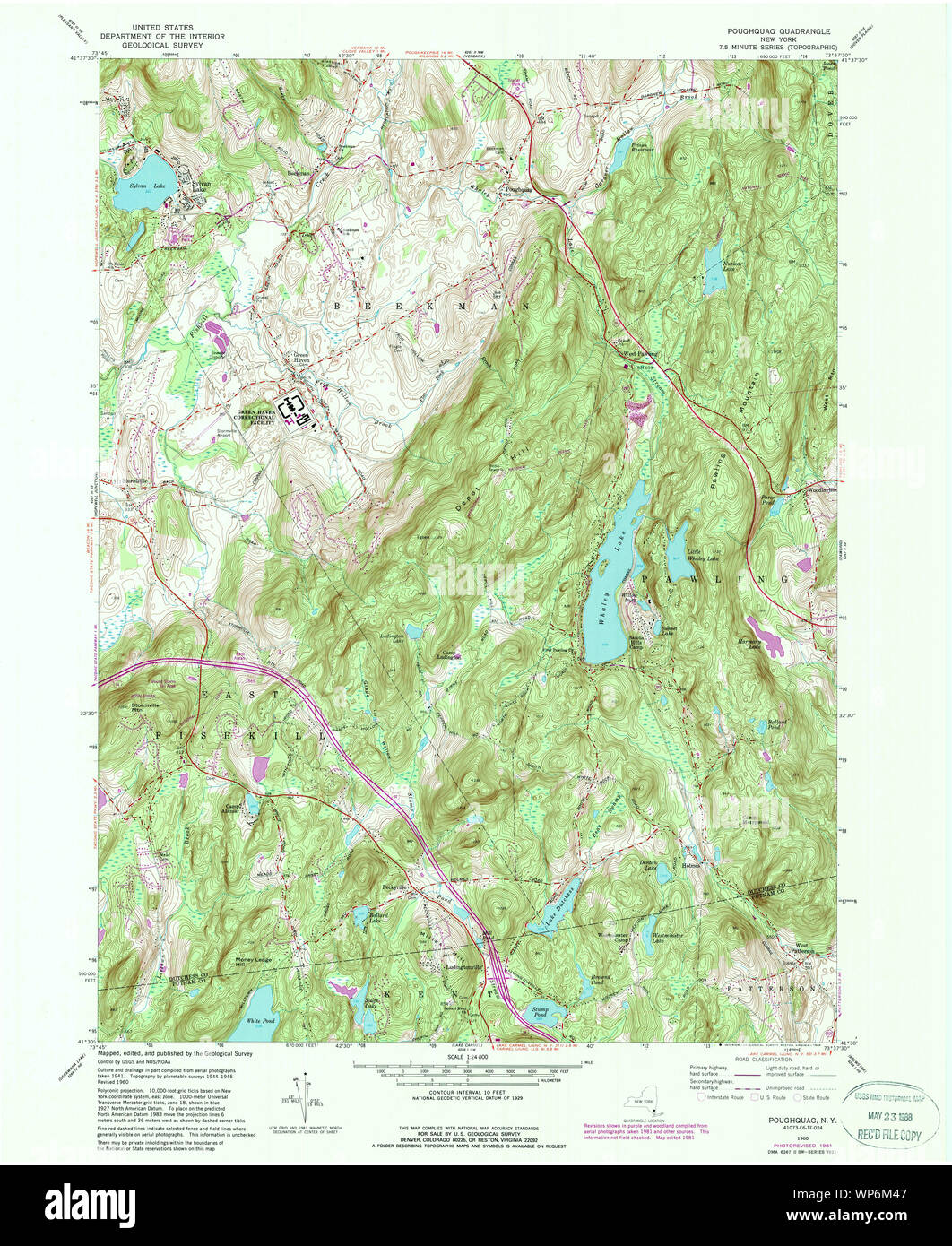 New York NY Poughquag 136833 1960 24000 Restoration Stock Photo Alamy