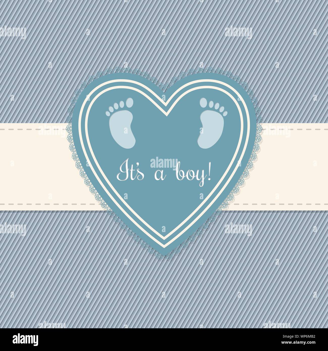 Baby shower greeting card for boys Stock Vector Image &amp; Art - Alamy