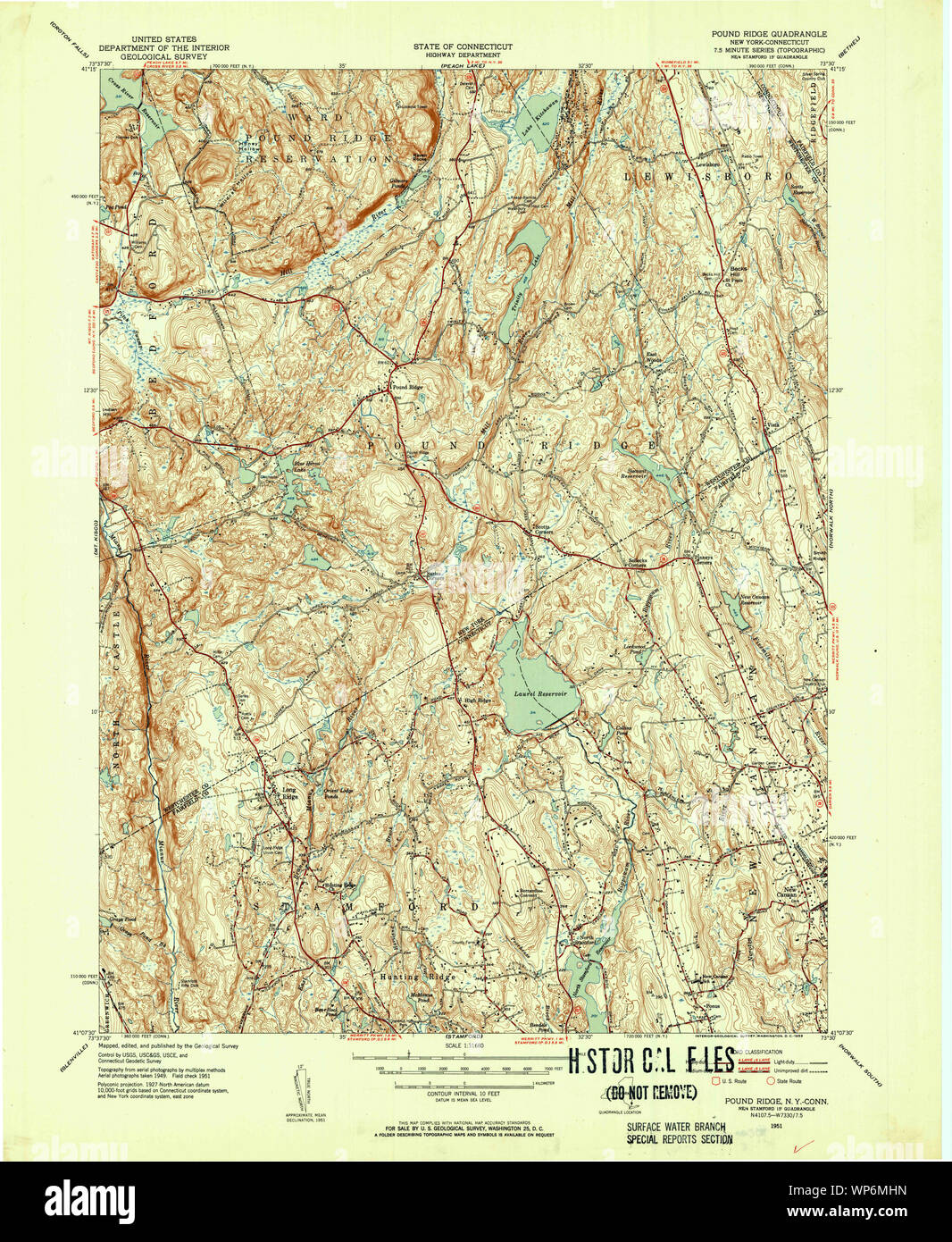 New York NY Pound Ridge 129168 1951 31680 Restoration Stock Photo Alamy