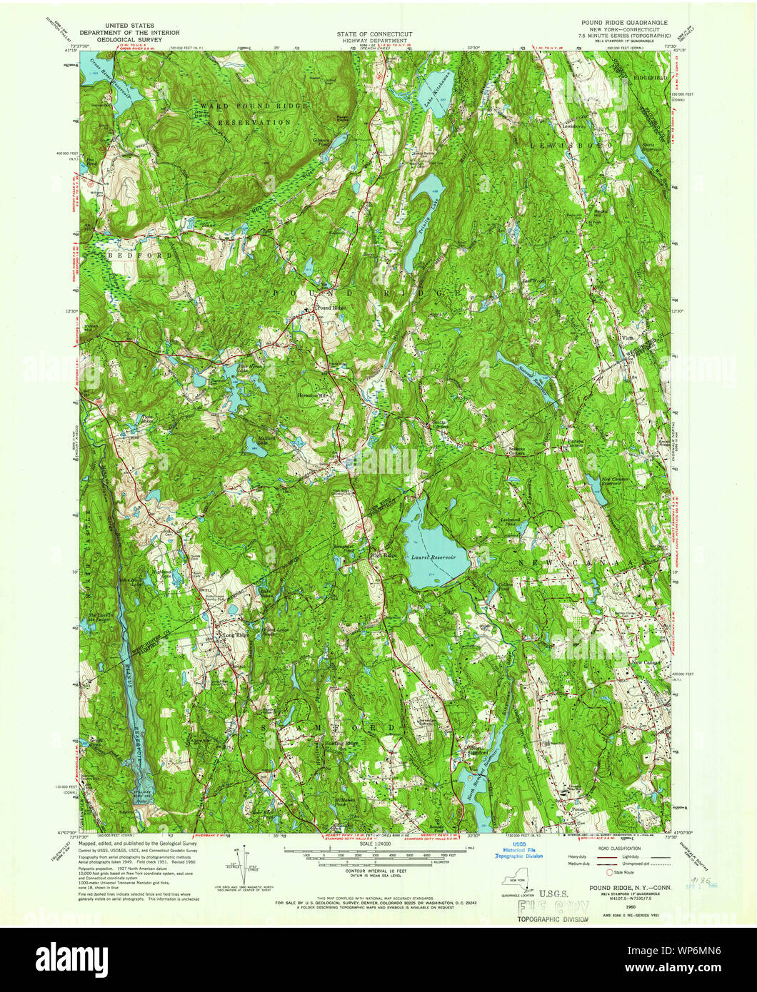 New York NY Pound Ridge 129171 1960 24000 Restoration Stock Photo Alamy