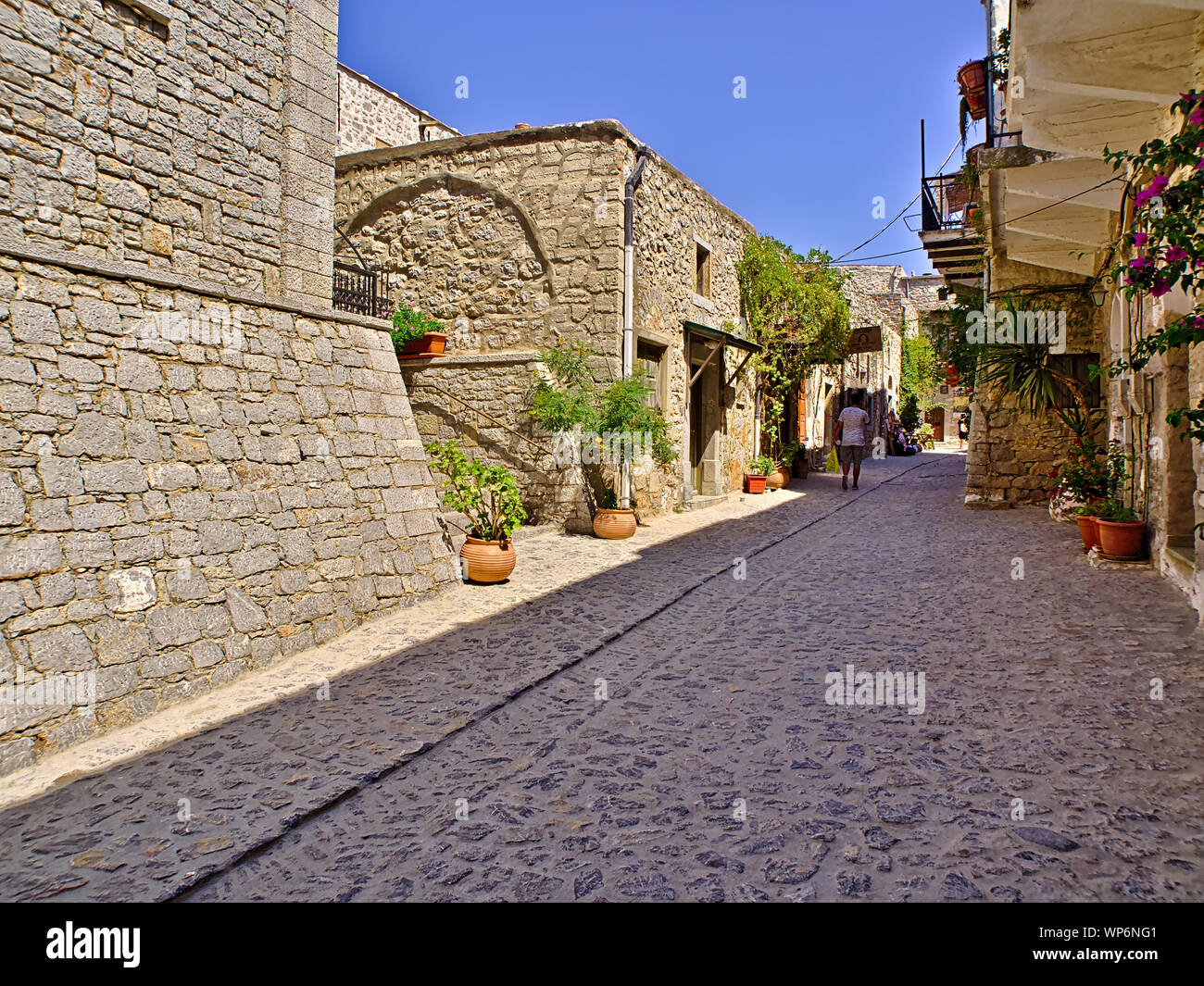 Medieval village mesta chios island hires stock photography and images Alamy