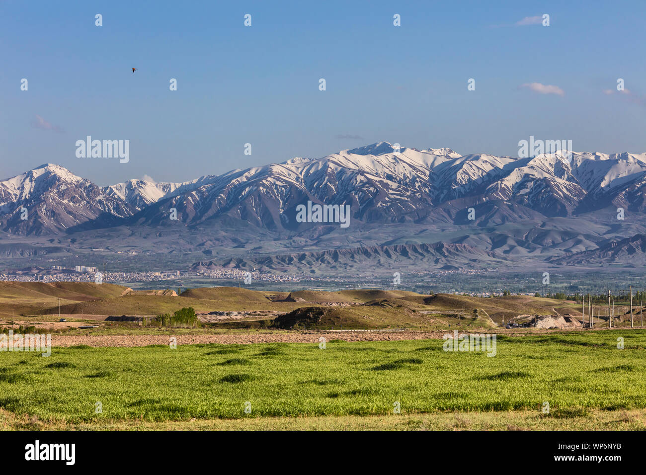 Aras river valley, East Azerbaijan, Iran Stock Photo - Alamy